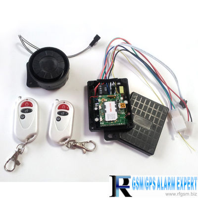 Alarme da motocicleta do cartão de SIM, localizador e alarme elétricos, faixa do quadrilátero (RF-V12)