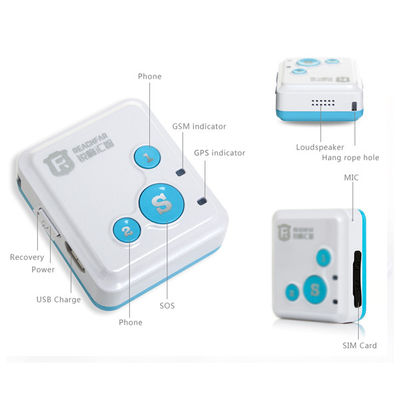 Mini perseguidor escondido para crianças, perseguidor dos Gps de GPS do tempo real do comunicador de RF-V16/SOS