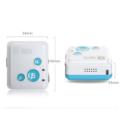 Mini perseguidor escondido para crianças, perseguidor dos Gps de GPS do tempo real do comunicador de RF-V16/SOS