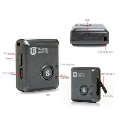 Do perseguidor pessoal pequeno do bracelete dos gprs dos gps da criança de Reachfar rf-v16 uma comunicação em dois sentidos