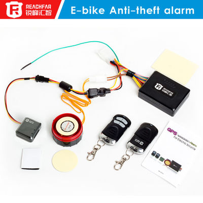 Fácil instale a bicicleta elétrica do mini alarme elétrico do perseguidor dos gps da bicicleta com APP/website livre t
