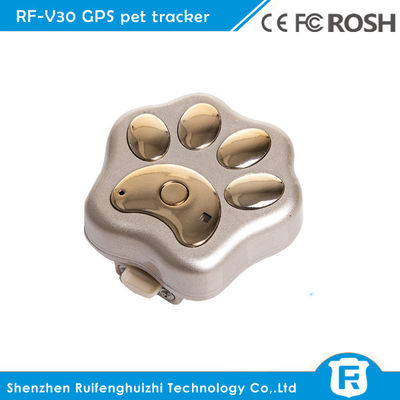 perseguidor super o menor de GPS dos mundos rf-v30 o mini impermeável para gatos, cães