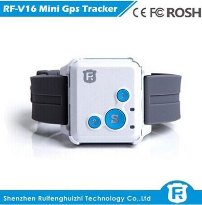 Perseguidor pessoal do bracelete dos gps do botão do SOS para o telemóvel superior rf-v16 reachfar do prisioneiro