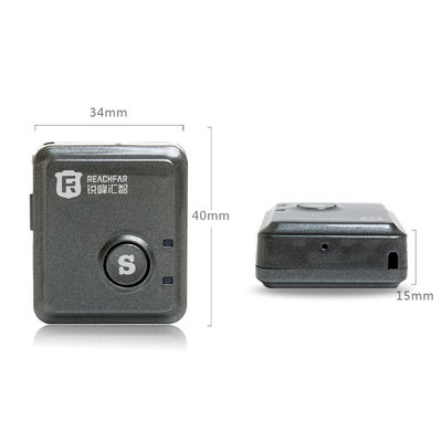 Smart manual gps vehicle tracker rohs with noise sensor and vibration sensor alarm rf-v8s