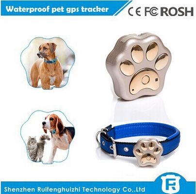 Animal de estimação em linha que segue com o mapa de Google para o perseguidor pequeno RF-V30 do gato dos gps