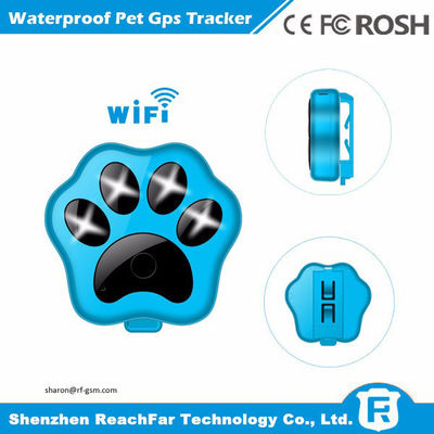 IP66 waterproof dispositivo do animal de estimação feito no fabricante do perseguidor dos gps da porcelana com wifi anti-perdido
