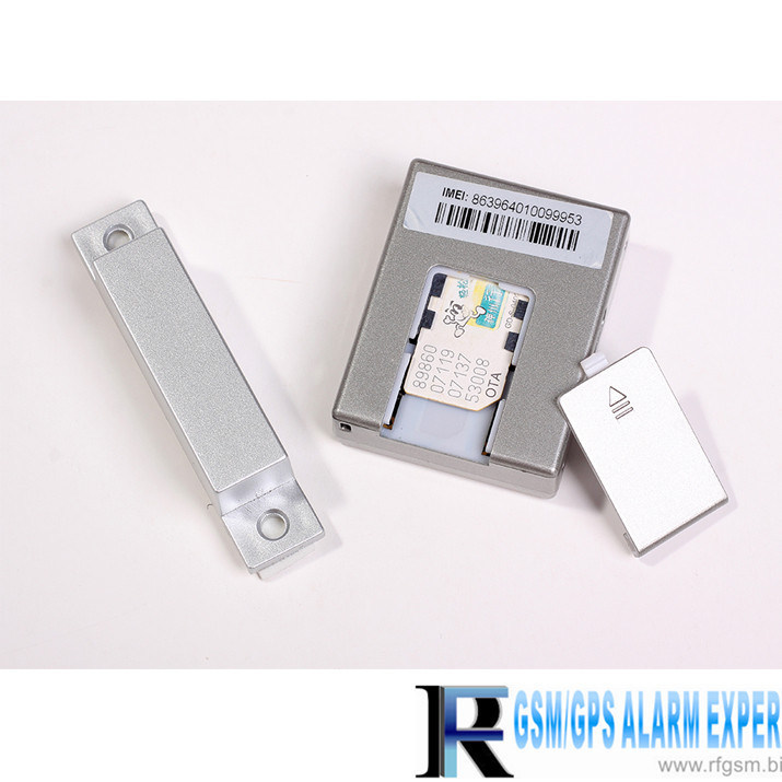 O alarme de porta do cartão da G/M SIM, envia SMS ou chama-o quando a porta aberta/próxima, Quadrilátero-faixa, (RF-V11)