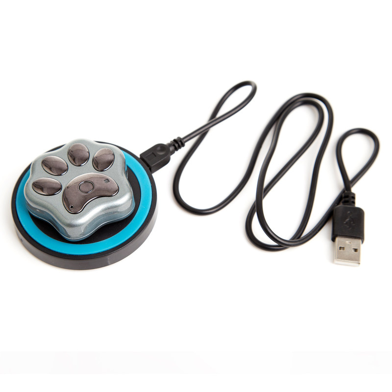 Mini perseguidor impermeável dos gps do animal de estimação ip67 com seguimento da microplaqueta para o lugar do wifi do gato/cão e o anti