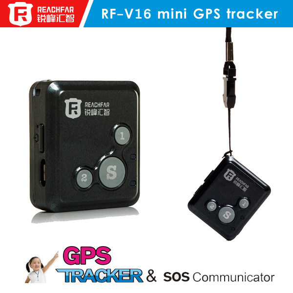 Os mini gps do baixo custo lascam o protetor seguro de venda quente reachfar da criança rf-v16 do preço do perseguidor