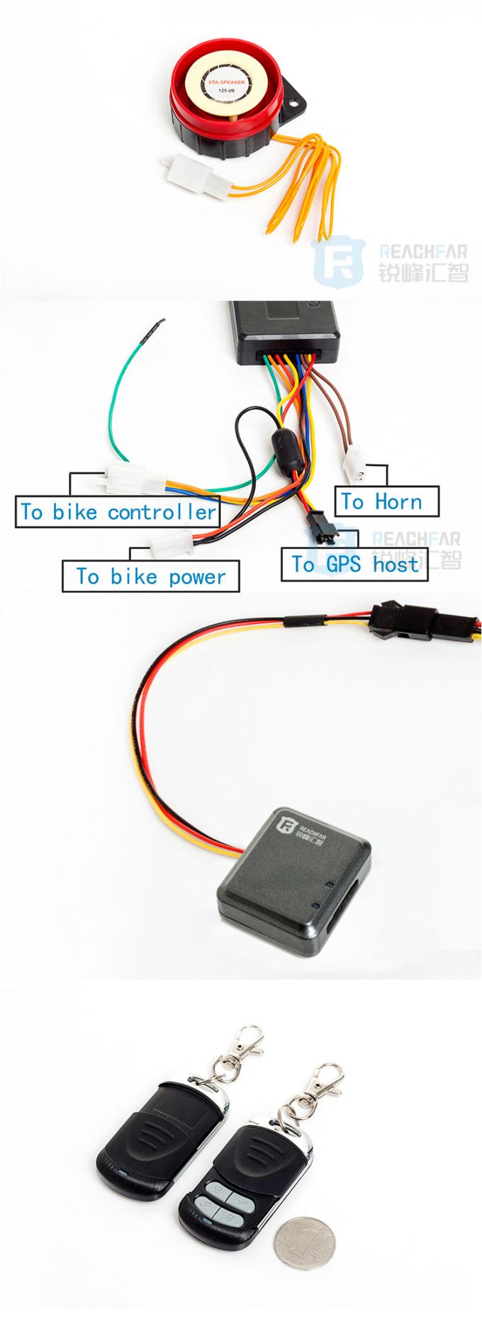 o perseguidor reachfar de GPS da E-bicicleta de rf-v12+ apoia o controlo a distância, veículo de seguimento do tempo real GSM/GPRS